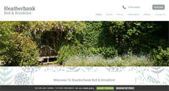 Desktop Screenshot of heatherbankbandb.com